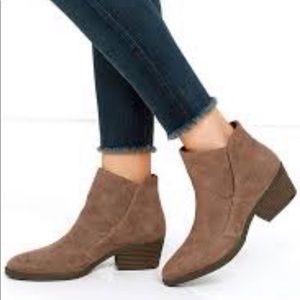 Madden 8 brown booties.